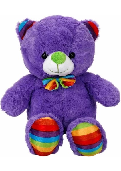 S00002962 Eluş Ayı Renkli Kurdelalı 30CM.6R. -Sun fırsatları