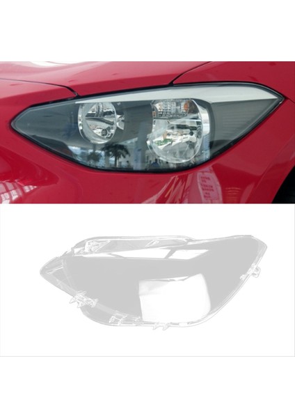 Araba Ön Far Kapağı Abajur Lambası Lamba Far Farlar Lens Kapağı Bmw 1 Serisi F20 2012-2014 Sol (Yurt Dışından) modelleri