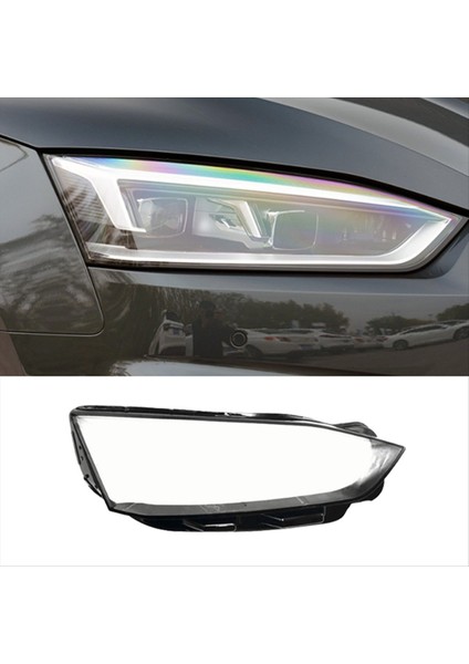 Araba Ön Far Kapağı Abajur Lambası Lamba Far Farlar Lens Kapağı Audi A5 2017-2020 Için (Yurt Dışından) fiyatları