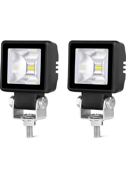 Araba 2inch Off-Road Kamyonu Için Yüksek Güç Spot Işığı Motosiklet Utv Atv 2inch Gündüz Küçük Işık E-Mark E24 (Yurt Dışından)