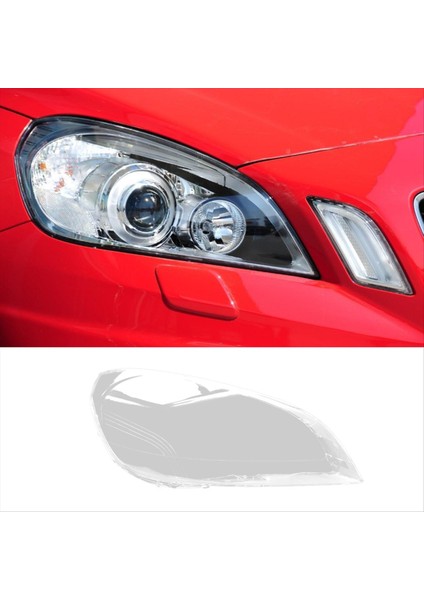 Araba Ön Far Kapağı Abajur Lambası Lamba Far Farlar Lens Kapağı Volvo S60 2009-2013 (Yurt Dışından) indirimleri