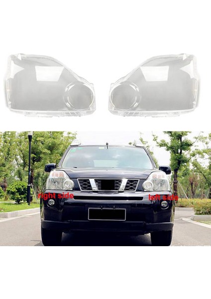 Araba Sol Far Kabuk Lambası Gölgesi Şeffaf Lens Kapak Nissan X-Trail 2008 2008 2009 2011 2011 2011 (Yurt Dışından) modelleri
