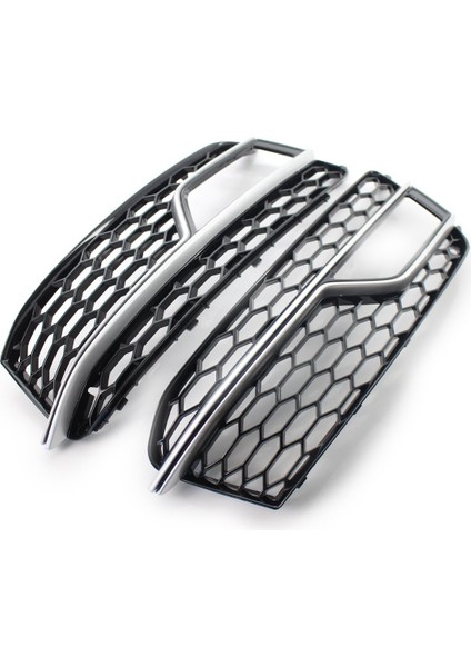 Sağ Krom Araba Ön Tampon Foğuk Fog Kapağı Petek Izgara Izgara Kapağı Audi S5 S5 S-Lines 2013-2016 (Yurt Dışından) fırsatları