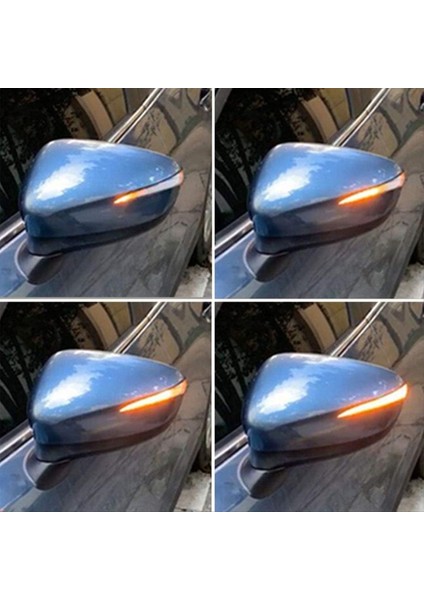 Araç Dinamik Dönüş Sinyal LED Dikiz Görüntüleme Aynası Göstergesi Mazda Cx-3 Cx-4 Cx5 Ke 2016-2018 (Yurt Dışından) fiyatları