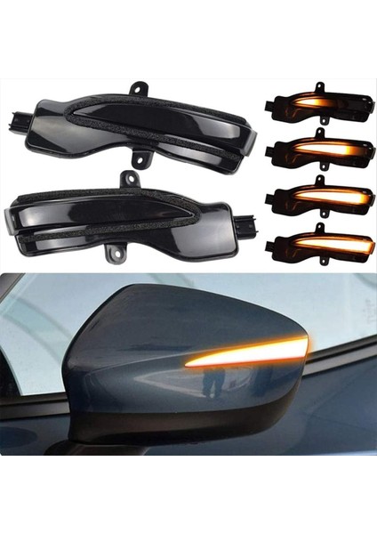 Araç Dinamik Dönüş Sinyal LED Dikiz Görüntüleme Aynası Göstergesi Mazda Cx-3 Cx-4 Cx5 Ke 2016-2018 (Yurt Dışından) modelleri