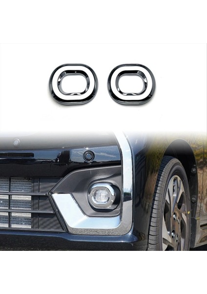 Suzuki Spacia Özel MK54S MK94S 2024 Araba Ön Sis Lambası Işık Kapağı Trim Kafa Işık Lamba Kapak Aksesuarları (Yurt Dışından) fırsatları