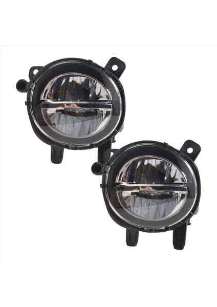 Bir Çift Araba Ön LED Sis Fag Lambası Drl Sürüş Lambası For-Bmw F20 F20 F30 F35 Lcı W LED Bulds 63177248911 63177248912 (Yurt Dışından) fırsatları