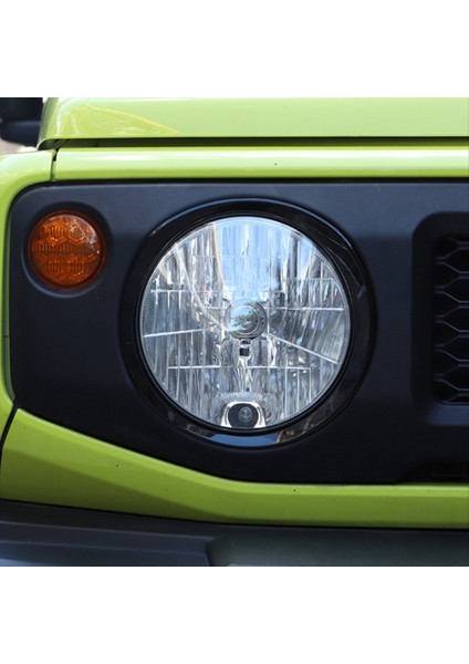 Araba Ön Far Kapağı Trim Dekorasyonu Suzuki Jimny 2019-2024 Dış Aksesuarlar Siyah (Yurt Dışından) modelleri
