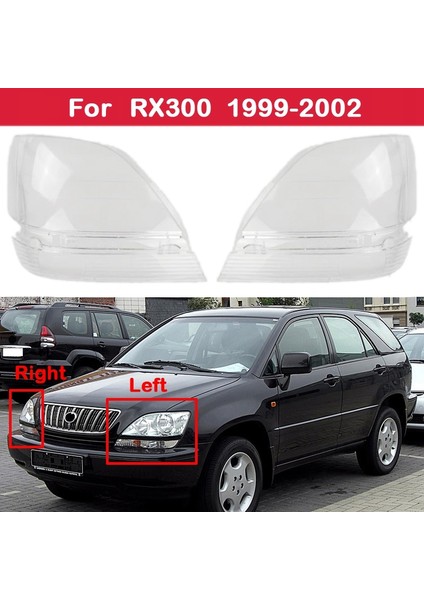 Lexus RX300 1998-2002 Far Kapağı Araç Değiştirme Otomatik Kabuğu Araba Far Lensi (Yurt Dışından) fiyatları