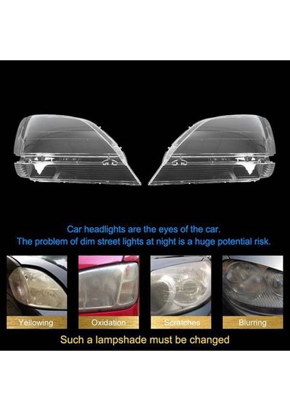 Lexus RX300 1998-2002 Far Kapağı Araç Değiştirme Otomatik Kabuğu Araba Far Lensi (Yurt Dışından) modelleri