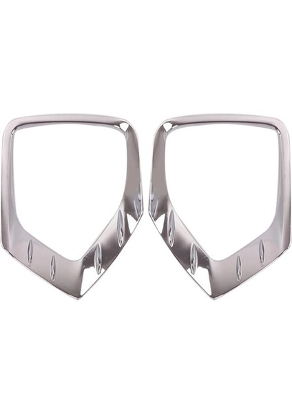 Hyundai Santa Fe 2019 Abs Krom Ön Sisli Sis Işık Lamba Kapak Trim Çerçevesi Dış Aksesuarlar (Yurt Dışından)