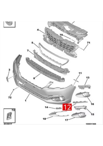 YL00472880 YL00472980 Peugeot Için 301 Gün Çalışan Işık Kapağı ve Engelleme Kapağı (Yurt Dışından) modelleri