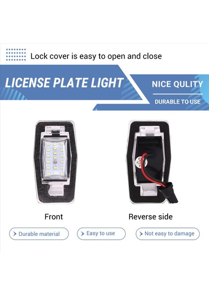 2 Adet Plaka Işık Plakası Ford Kaçış Merkür Mazda Mx-5 Mpv (Yurt Dışından) indirimleri