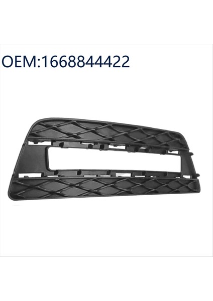 Sağ Ön Tampon Gündüz Çalışan Sis Işık Kapağı Kaplama Izgara Mercedes Benz GL450 GL350 450 1668845422 1668844422 (Yurt Dışından)