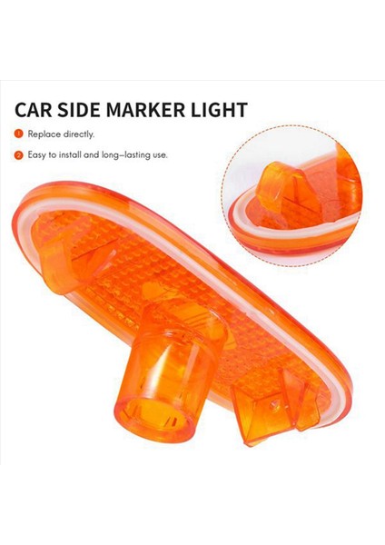 Mercedes-Benz Sprinter Için 12X Araç Yan Işaretli Lambalar W906 2006-2018 A0038202956 Yan Çamurluk Sinyal Koşulları Işıkları (Yurt Dışından) indirimleri