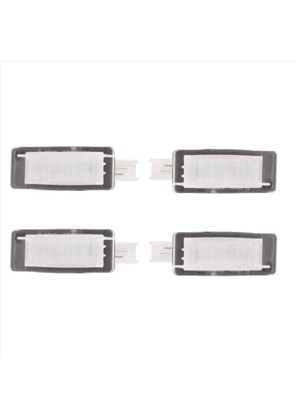 Dacia Duster 10-15 Için 4x Araba LED Plaka Işığı (Yurt Dışından)