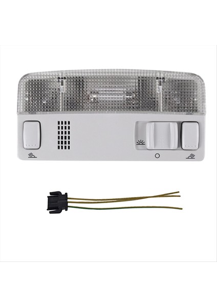 Gri Havai Iç Okuma Lambası+Tel 1TD947105 Vw Golf Mk4 Bora Passat Skoda Koltuk Araba Kubbesi Işık 3b0 947 105 C (Yurt Dışından) indirimleri