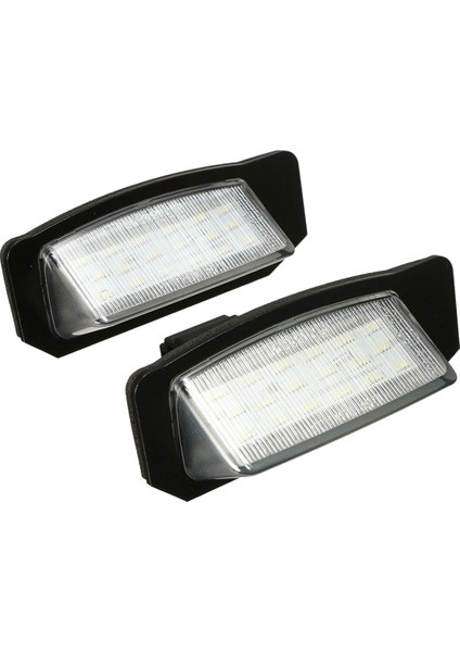 Mitsubishi Lancer Sportback Outlander Için 2pcs Araba LED Plaka Işık Lambası (Yurt Dışından)