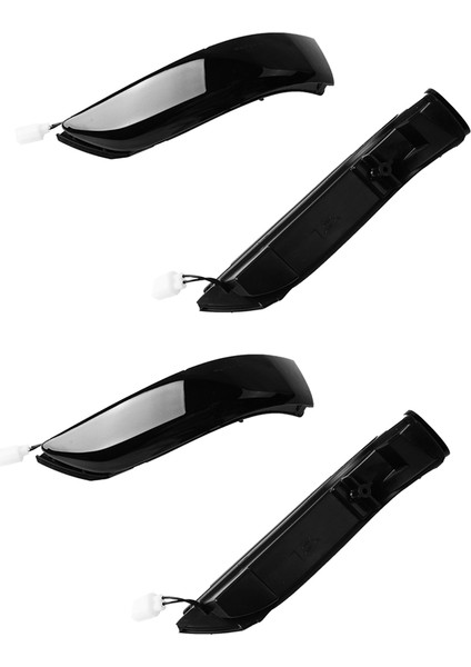 2x Füme Siyah Dinamik Dönüş Sinyali Işık LED Yan Ayna Göstergesi Honda Accord 08-13 Acura Rl 06-09 Için (Yurt Dışından)