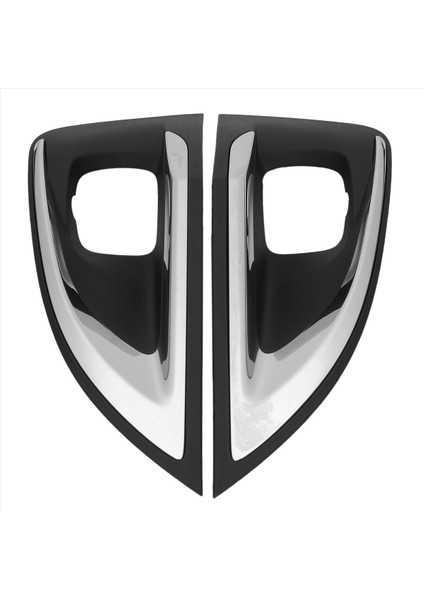 Peugeot Için Araba Ön Sis Lamba Kapağı Çerçevesi Dekoratif 3008 P84 2016-2019 1806095X 1806096X 9817136677 9817136777 (Yurt Dışından)