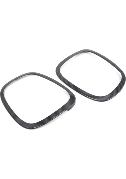 Karbon Fiber Abs Arka Lamba Trim Yüzüğü Arka Lamba Çerçevesi Bmw Mini F55 F56 F57 2014-2021 51712285495 51712285496 (Yurt Dışından) fırsatları