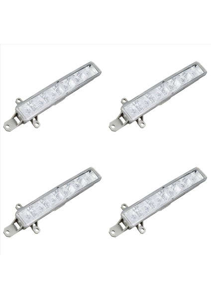 4x Araba 6 LED 6000K Gündüz Çalışan Işık Drl Clear 9677409380 9677409380 Citroen C1 2006-2017 C3 2015-2019 (Yurt Dışından)