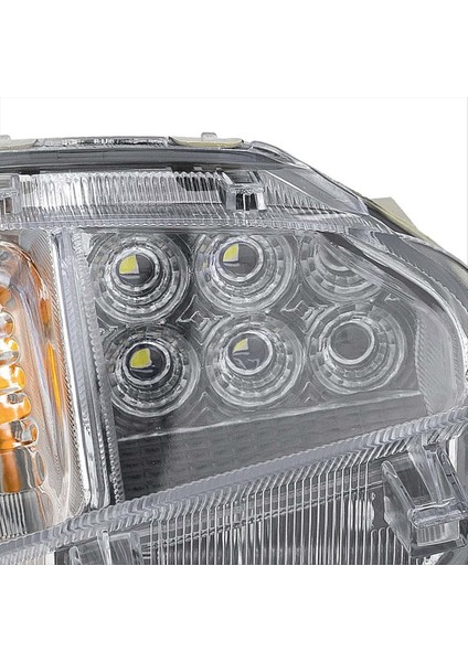 Sol Ön Sis Lambası LED Dönüş Sinyali Işığı W/ampul 81521-47060 PriusGündüz Park Lambası Amber+Beyaz (Yurt Dışından)