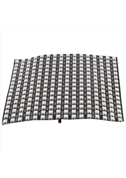 WS2812 Rgb LED Matris Paneli Ayrı Ayrı Adreslenebilir Video Ekranı Için Esnek DC5V (16X16) (Yurt Dışından) fiyatları