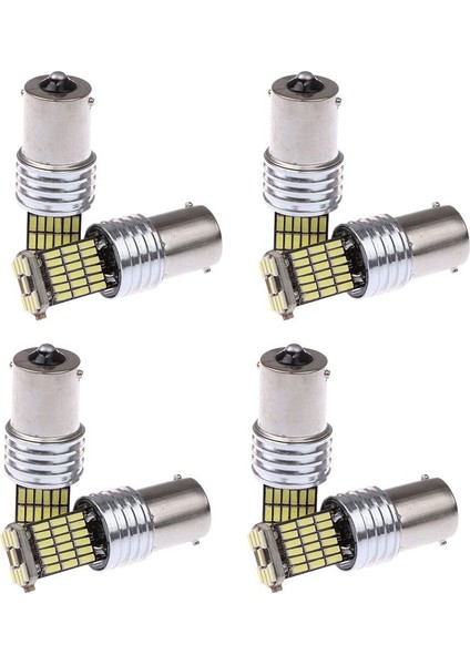 8x 1156LED Canbus 15 Smd BA15S P21W Yüksek Güçlü Beyaz 6000K Araba Fren Kuyruk Işığı (Yurt Dışından)