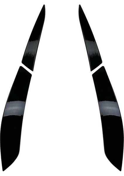 Araba Arka Far Kaş Kapağı Trim Kafa Işık Lamba Çıkartmas (Yurt Dışından)