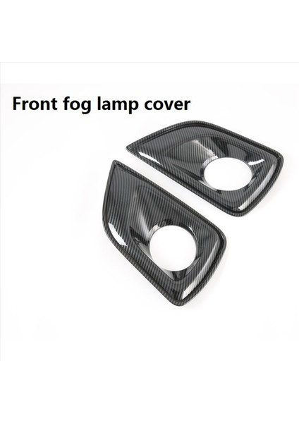 4x Nissan Navara NP300 2016-2021 Karbon Fiber Araba Ön Sis Lambası Dekoratif Çerçeve Kapağı Kaplama Etiketi (Yurt Dışından) indirimleri