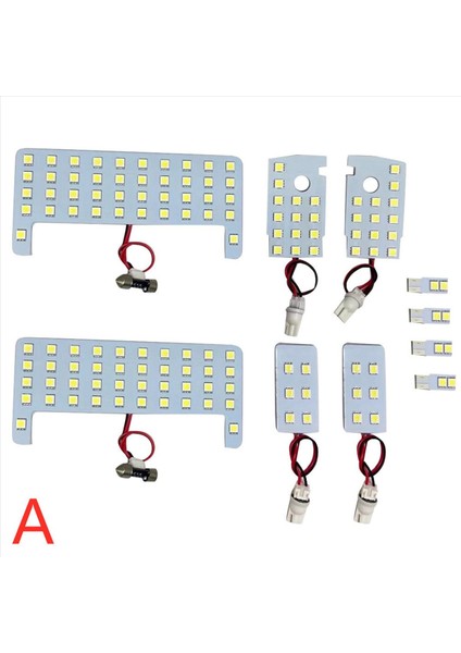 Toyota Prado Için 2x 150 Serisi TRJ150 GRJ150 LED Oda Lambası Erken Orta Geç Dönem Için Kayar Anahtarlar Için TRJ150 A (Yurt Dışından) modelleri