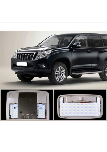 Toyota Prado Için 2x 150 Serisi TRJ150 GRJ150 LED Oda Lambası Erken Orta Geç Dönem Için Kayar Anahtarlar Için TRJ150 A (Yurt Dışından) fırsatları