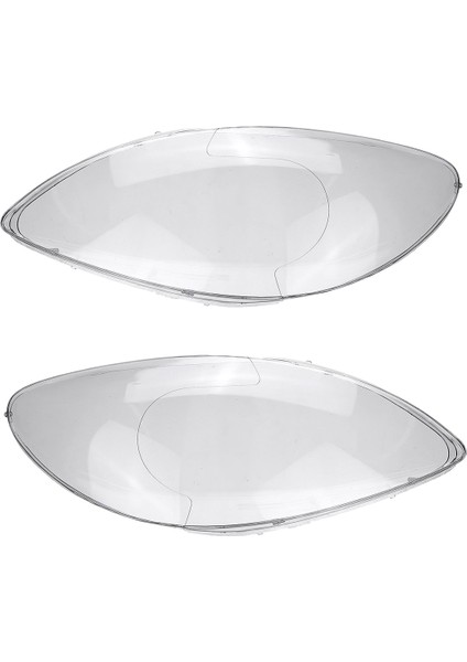 2pcs Araç Araç Temiz Far Lens Kapağı Değiştirilmiş Far Far Kabuk Kapağı Mercedes Benz W639 Vito Viano 2004-2010 - Sol ve Sağ (Yurt Dışından)