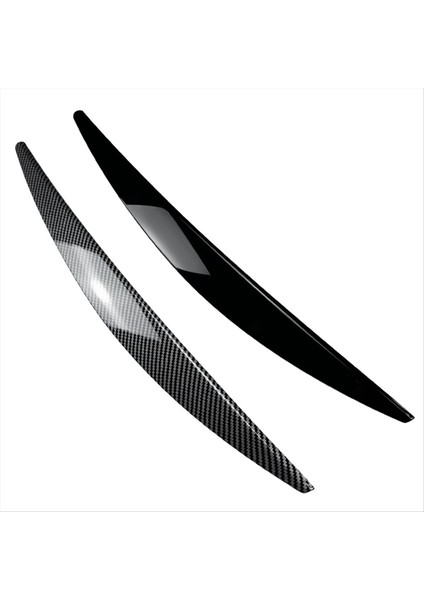 Araba Ön Far Kapağı Kafa Işık Lambası Göz Kapağı Kaş Trim Abs Skoda Octavia Mk3 2015-2017 Karbon Fiber (Yurt Dışından) indirimleri