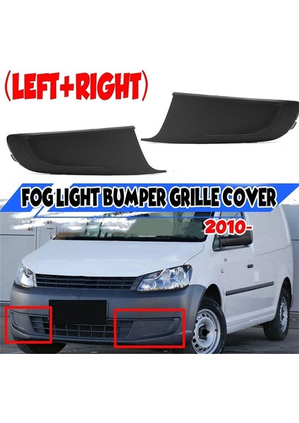 2pcs Ön Tampon Sis Lambası Kapağı Sis Lambası Çerçeve Kaplama Caddy Mk Iıı Touran 2011-2015 (Yurt Dışından) fiyatları