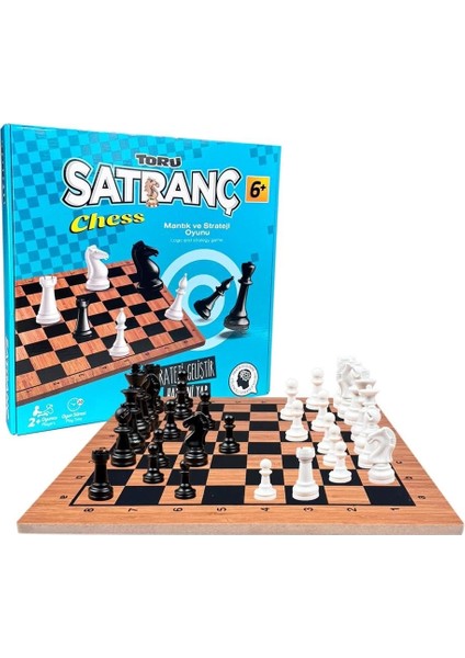 TR5011 Toru Ahşap Satranç Seti