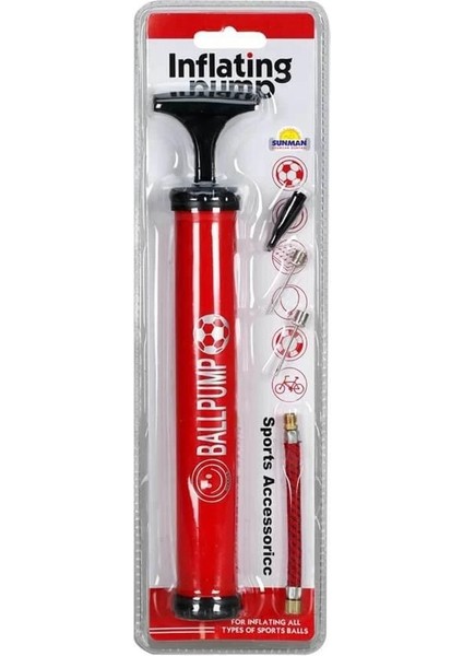 Top , Bisiklet Teker El Pompası 3 Farklı Uç modelleri