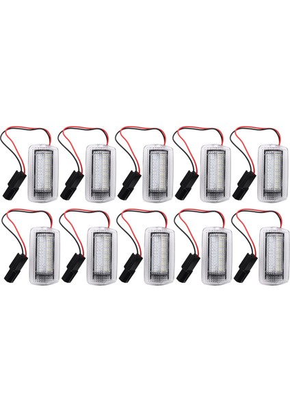 20X Beyaz Kırmızı Araba LED Kapısı Toyota Için Nezaket Işığı Dilek Prius Camry Alphard Isis Lexus Için IS250 RX350 (Yurt Dışından)