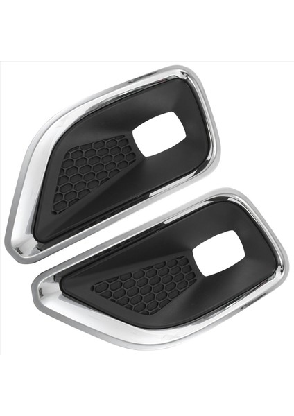 Jeep Cherokee Için Parlak Stripes ile Sis Lambası Çerçevesi Montajı 2019-2021 60932029 60932028 6828795AB 68287995AB (Yurt Dışından) fiyatları