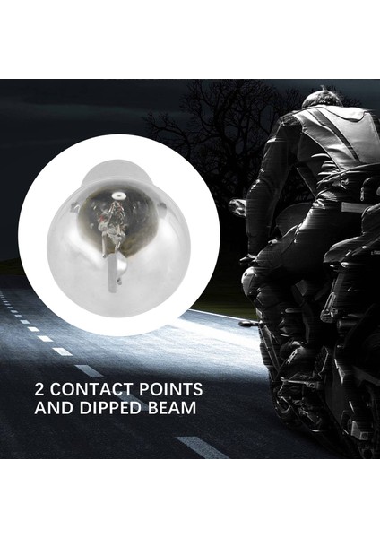 Motosiklet Aydınlatma 10X Far Ampulü 12V 35W B35 BA20D Cam Gy6 Atv Moped Scooter Uygun (Yurt Dışından) modelleri