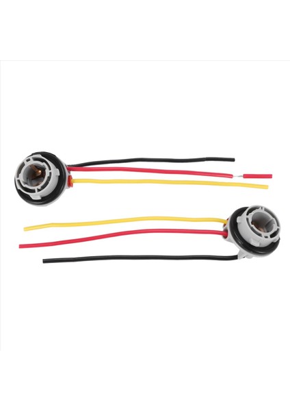 40PCS 1157 BAY15D Lamba Tutucu Ampuller P21/5W Adaptör Taban Soket Konnektörü Plastik Araç Aksesuarları Fren Lambası (Yurt Dışından) modelleri