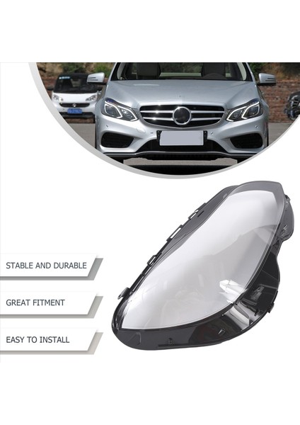 Mercedes-Benz E Sınıfı Için Sağ Taraf W212 Facelıct 2014-2015 E300 E350 Far Lens Kapağı Far Gölge Kabuk Kapağı (Yurt Dışından) indirimleri