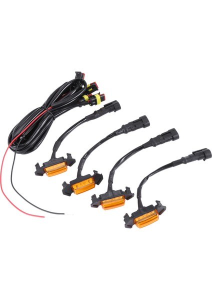 Toyota Tacoma Trd Grill 2016-2018 Için 20 Grille Amber LED Işık Kiti Seti (Yurt Dışından) fiyatları