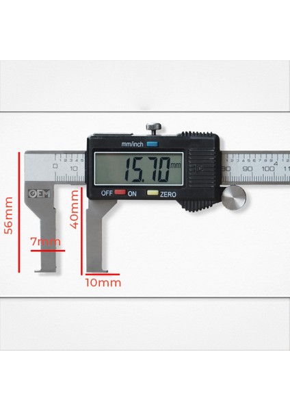 0-150 mm Dijital İç Çap Kumpası 0.01mm | OEM IC150