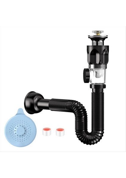 Deodorant Düşme Borusu, Drenaj Borusu, Yıkama Havzası Aksesuarları, Sızıntı Kanıtı, Banyo Lavabo Drenaj Kiti (Yurt Dışından)