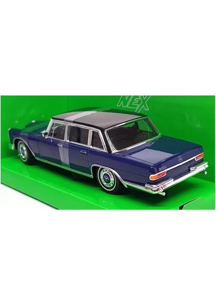 Nex - 1963 Mercedes Benz 600 – Mavi Siyah 1/24 Model Araba fiyatları