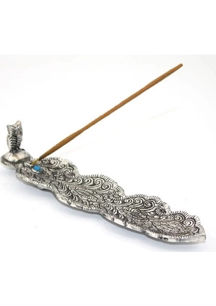 Metal Kayık Baykuş Tasarımı Tütsülük Model 2