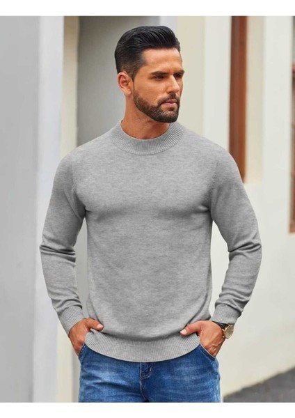 Diaz %100 Pamuk Yarım Balıkçı Yaka Erkek Triko Kazak