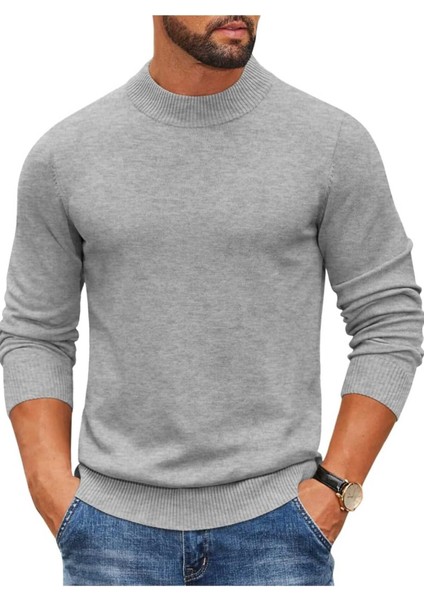 Diaz %100 Pamuk Yarım Balıkçı Yaka Erkek Triko Kazak fırsatları